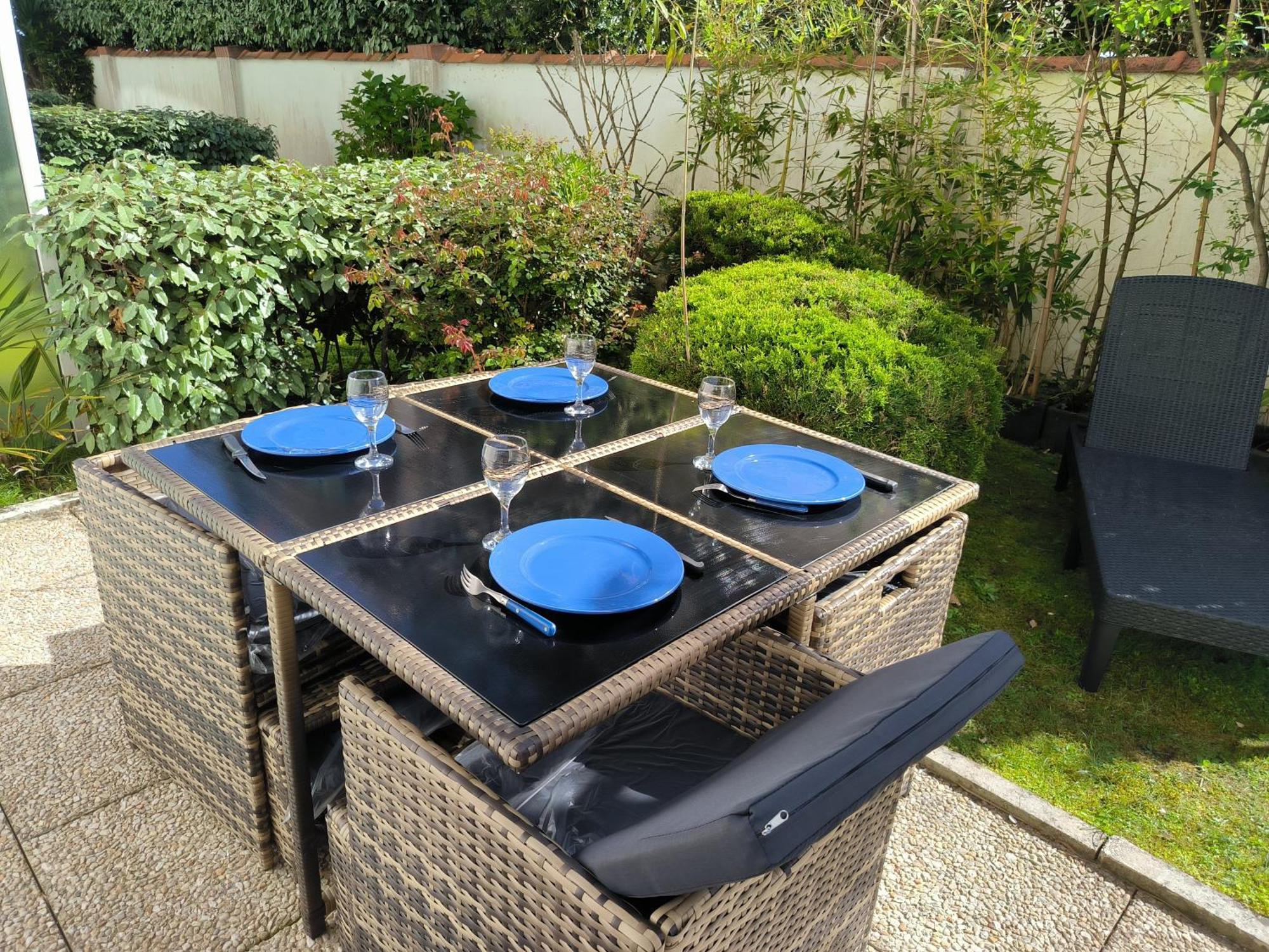 Appart Sur La Plage Pied Dans L Eau Avec Terrasse Jardin Vue Sur Le Bassin Depuis La Terrasse , Parking Arcachón Exterior foto